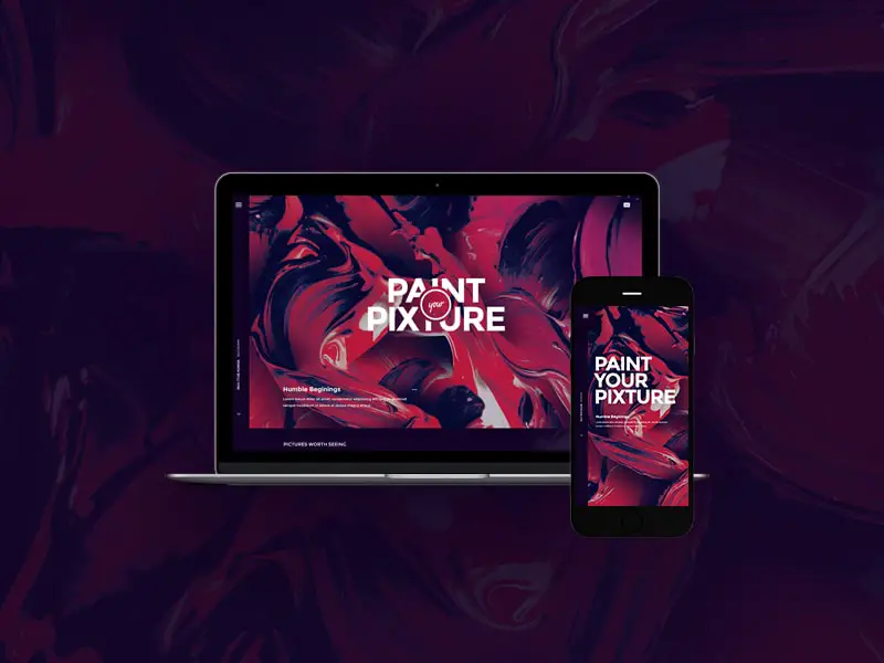 free-website-psd-home-page