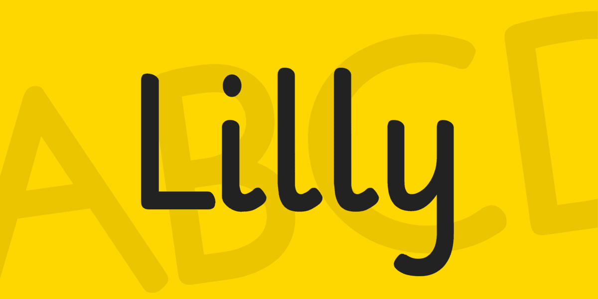 Lily clean font