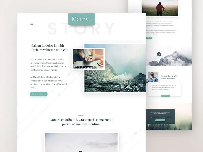 marcy-personal-story-blog-free-psd