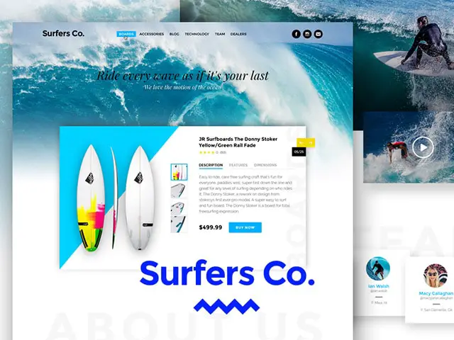 surfers-bootstrap-ready-psd-template 