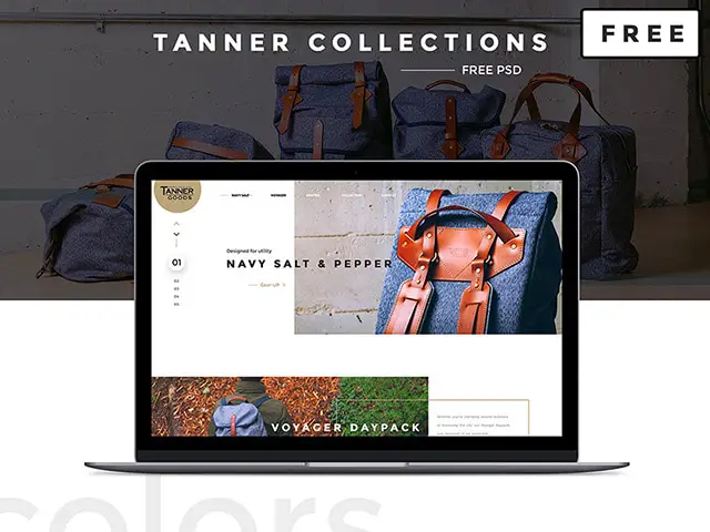 tanner-collections-free-psd-ecommerce-template