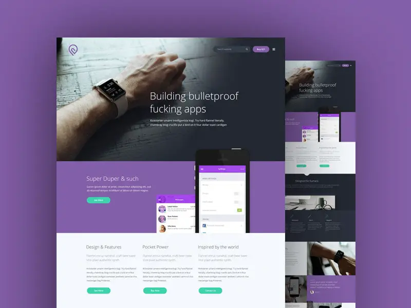 tork-free-psd-website-template