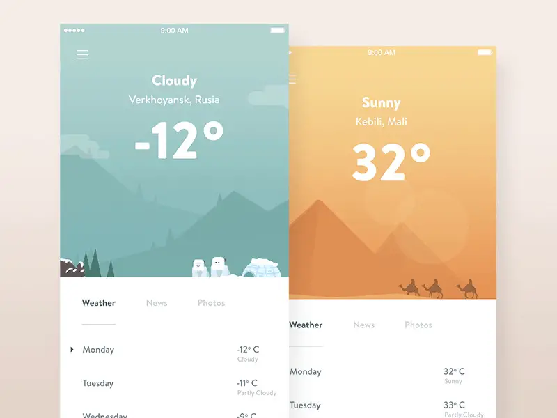 weather-app-concept