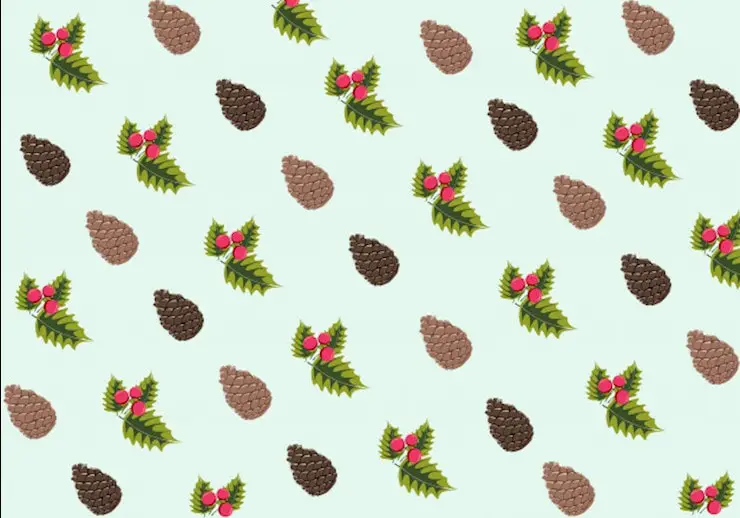 christmas pattern background