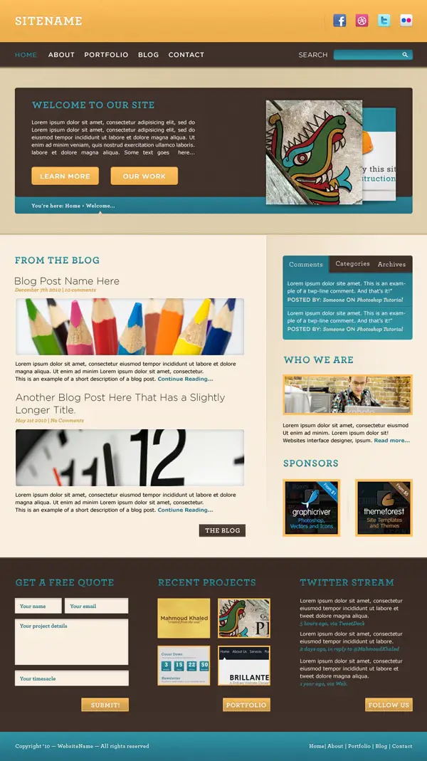 design-a-warm-cheerful-website-interface-in-adobe-photoshop