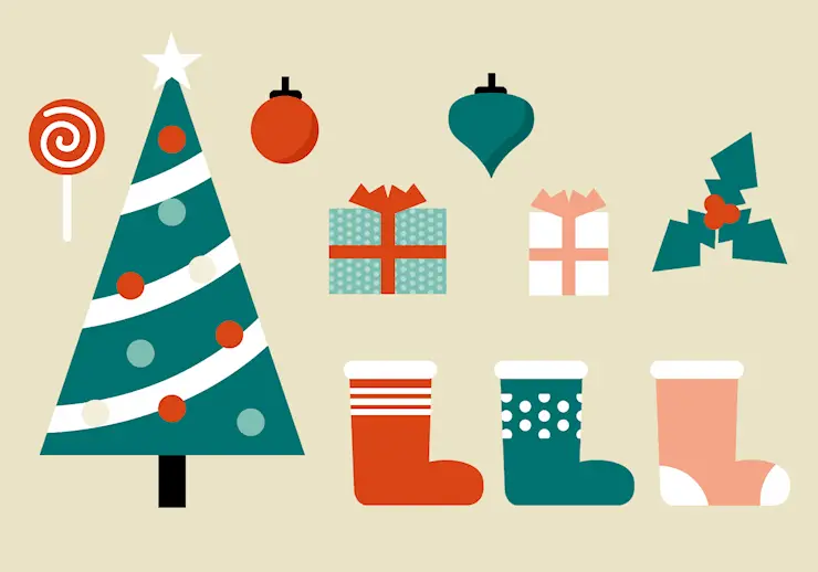 free-christmas-elements-vector