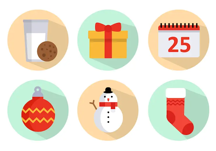 free-christmas-icons-vector-pack