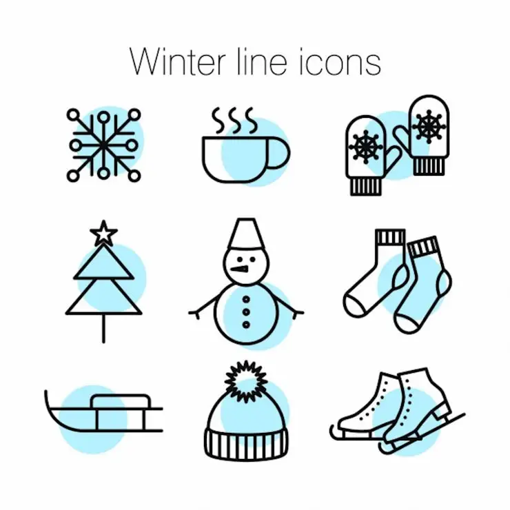 green-icons-about-winter