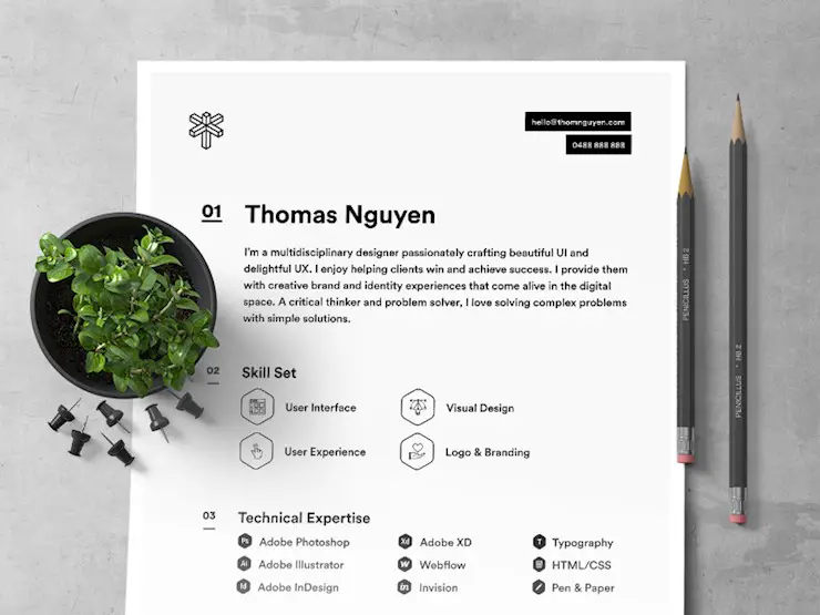 2017 resume dribbble a designs