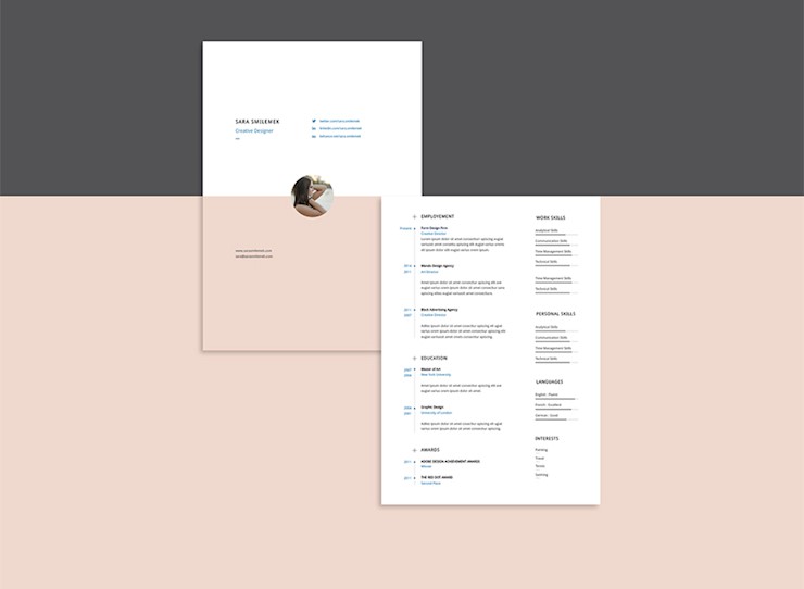 Minimal Advanced Resume Template