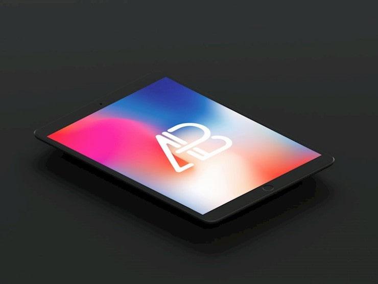 free-matte-black-ipad-pro-mockup