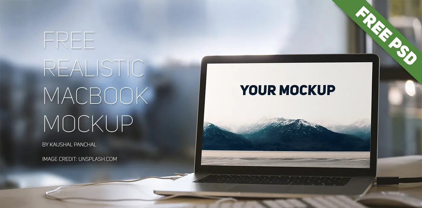Download 20 Free Realistic Macbook Mockups