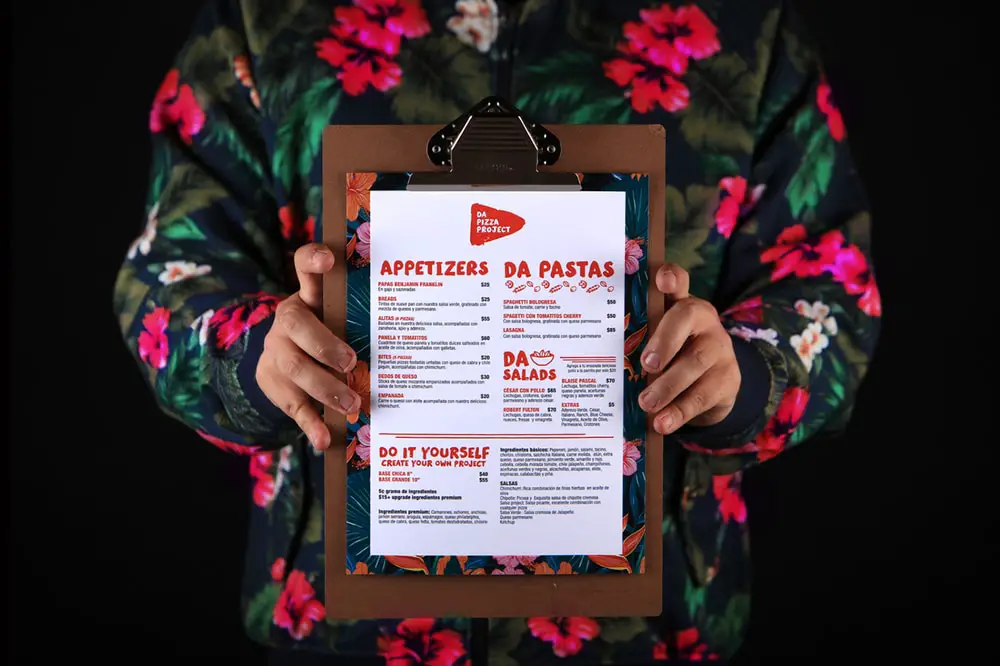 Restaurant Menu 