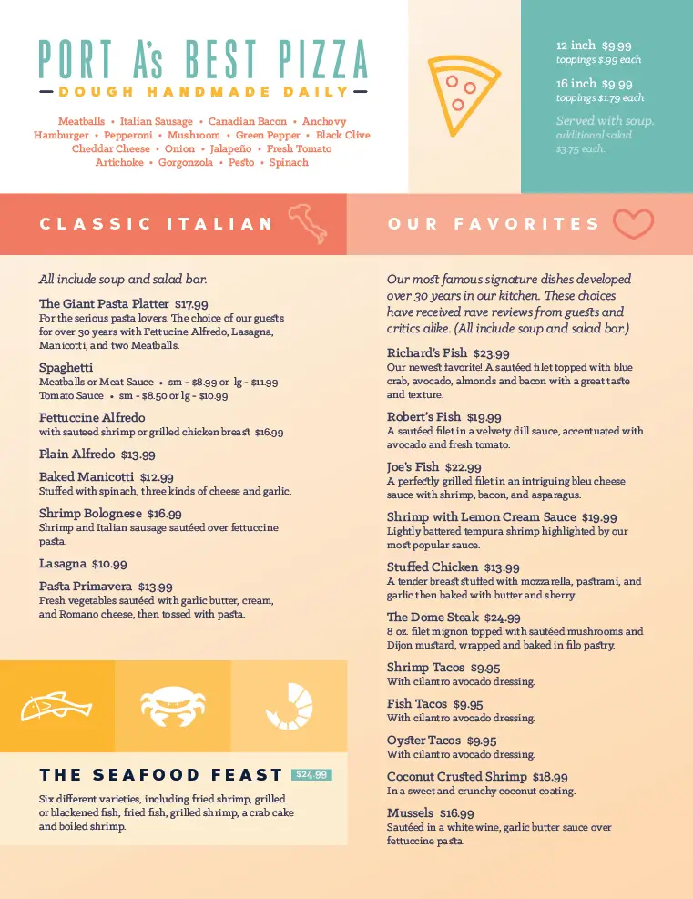 Restaurant Menu