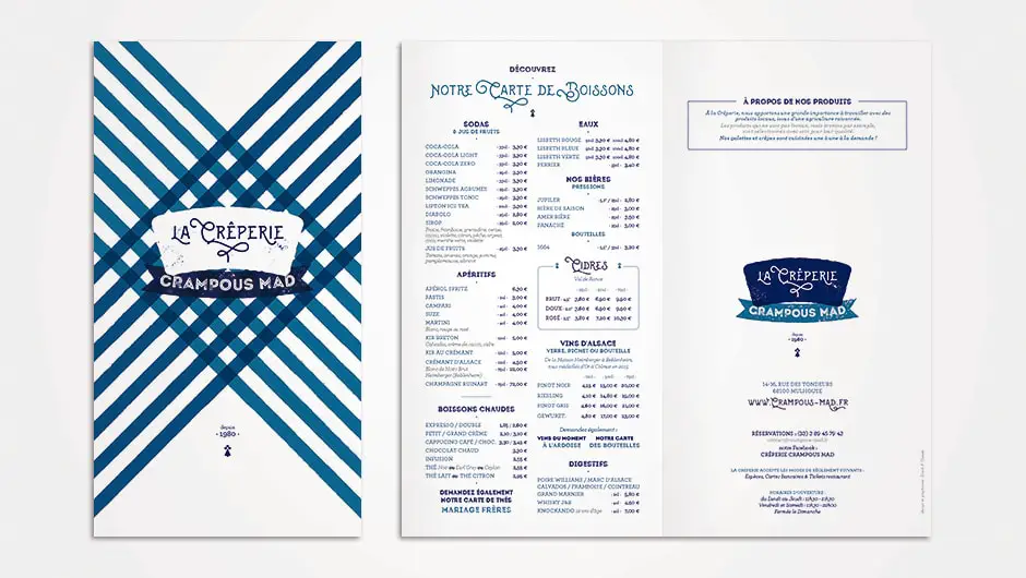 Restaurant Menu 