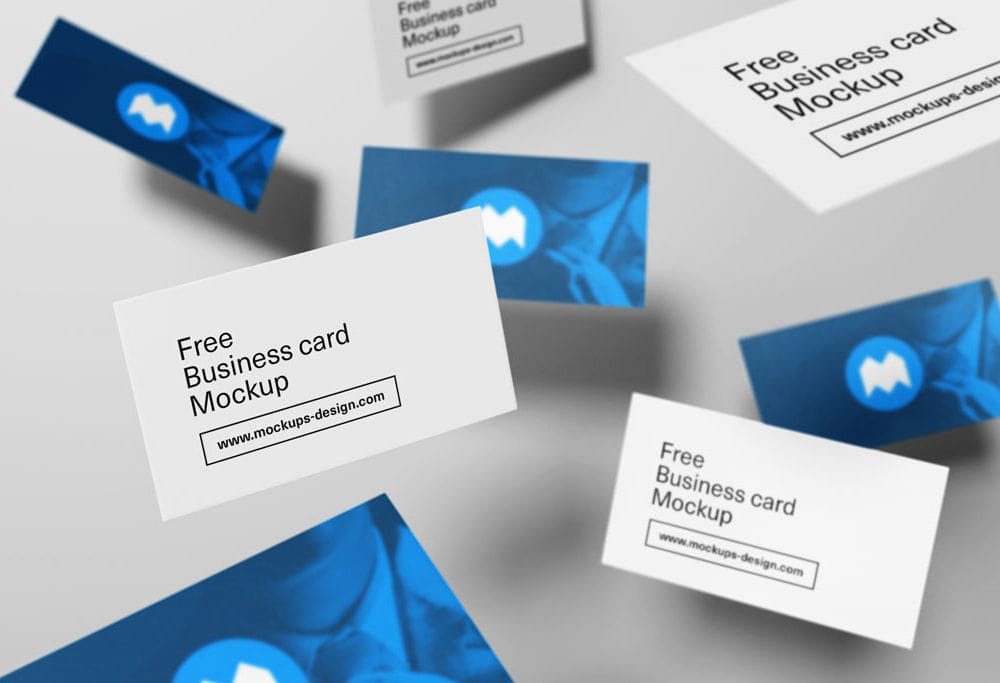 Free Business Card Mock-ups