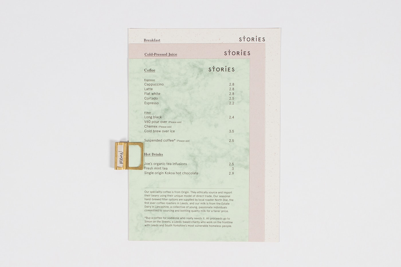 Restaurant Menu