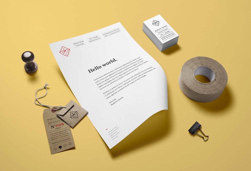 Free Business Card Mock-ups