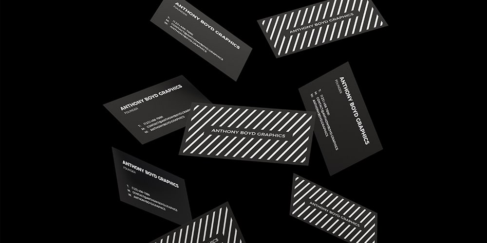 Download 20 Free Beautiful Business Card Mockups With Free Psd Files