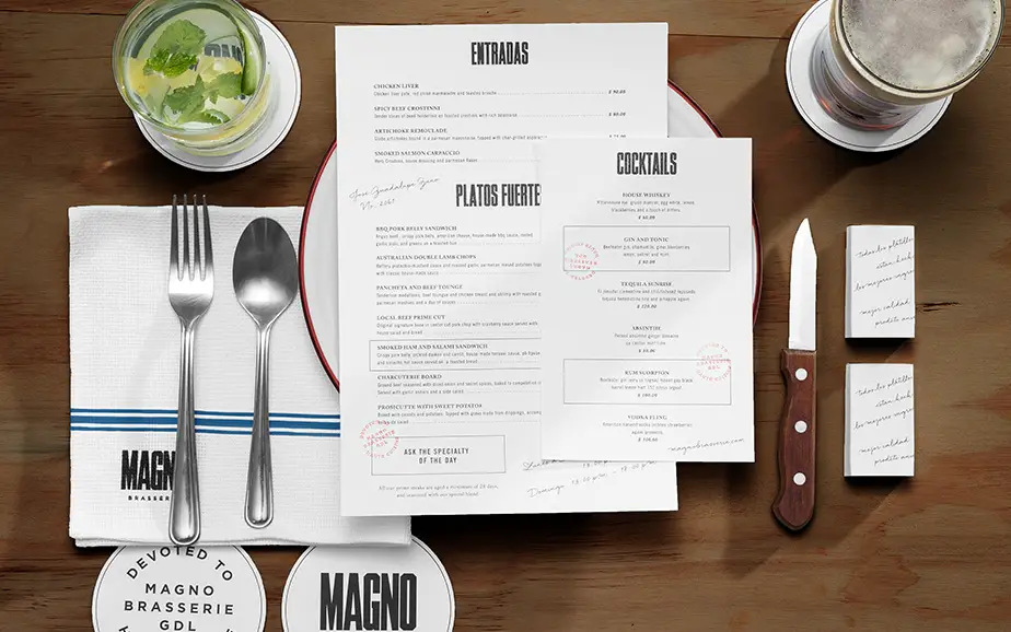 Restaurant Menu