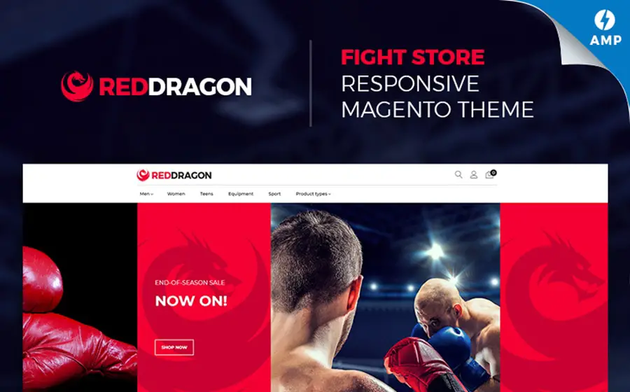 MMA Shop Magento Template