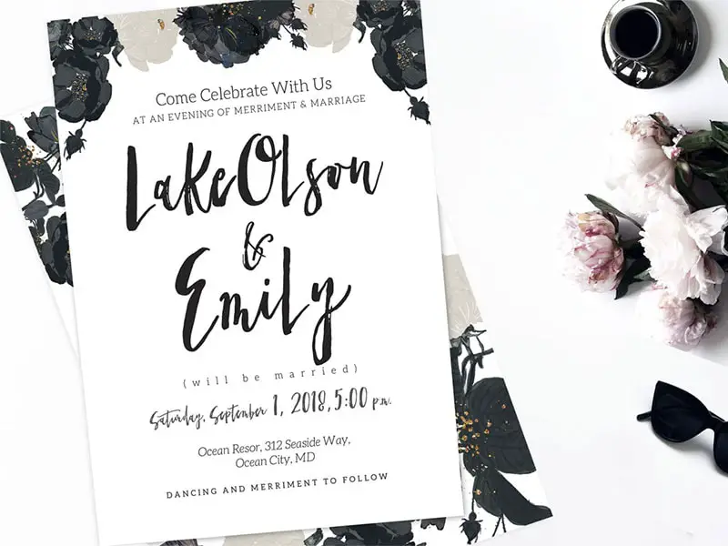 wedding invitation designs