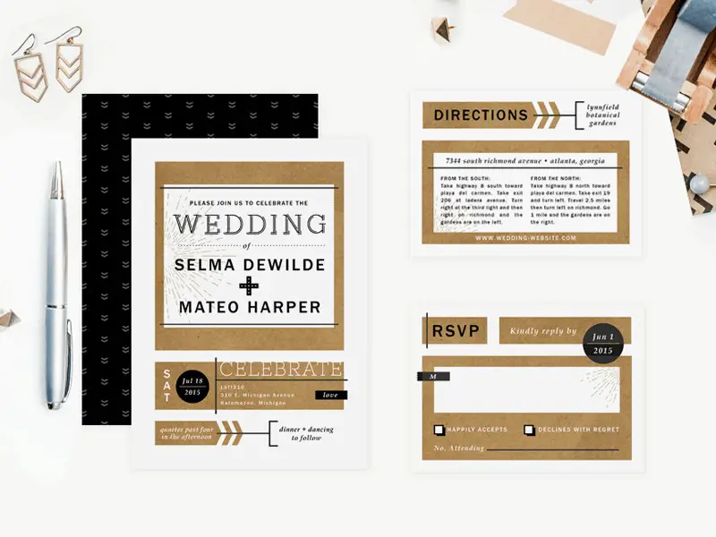 wedding invitation designs