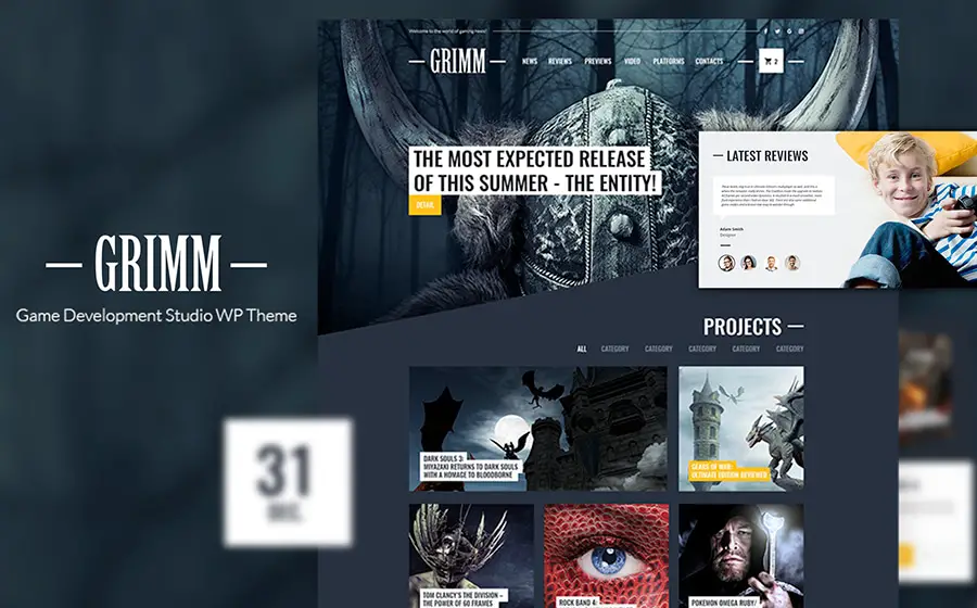 studio wordpress themes