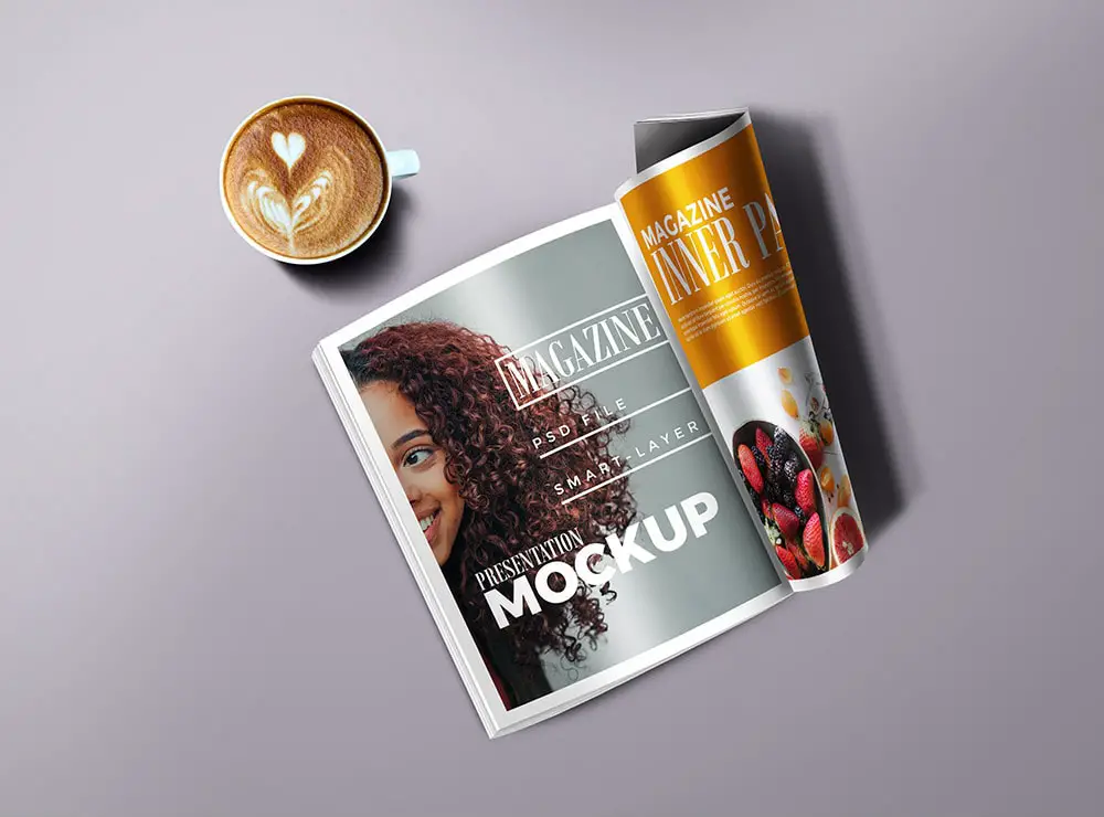 Download 25 Stunning Free Magazine Mockups Hipsthetic PSD Mockup Templates