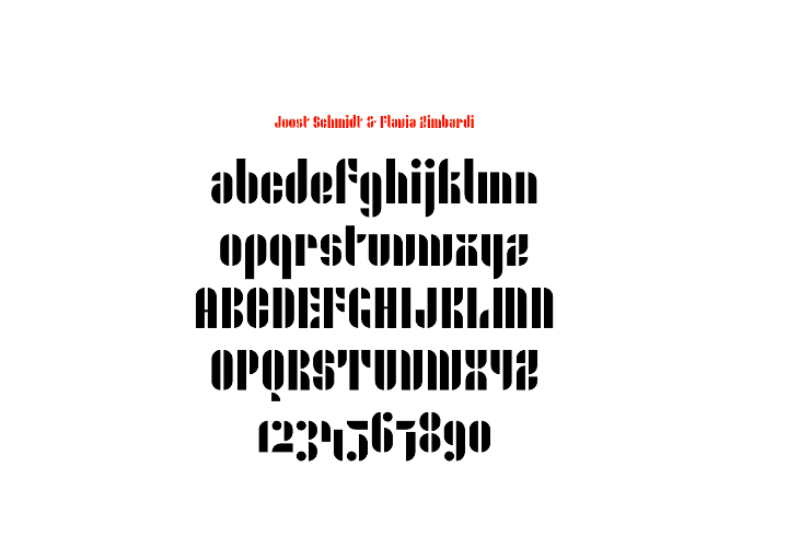 Bauhaus Inspired Fonts 