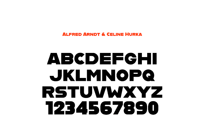 Bauhaus Inspired Fonts 