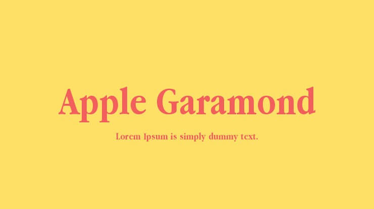 apple-garamond