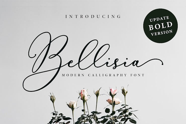 Download Free 72 Best Calligraphy Fonts Around The Web 2019 Hipsthetic PSD Mockup Template