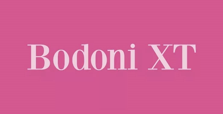 bodoni