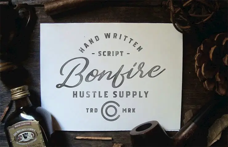 bonfire-free-font