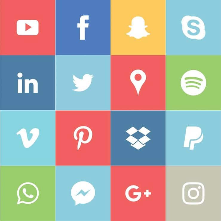 flat-vector-social-media-icon-set