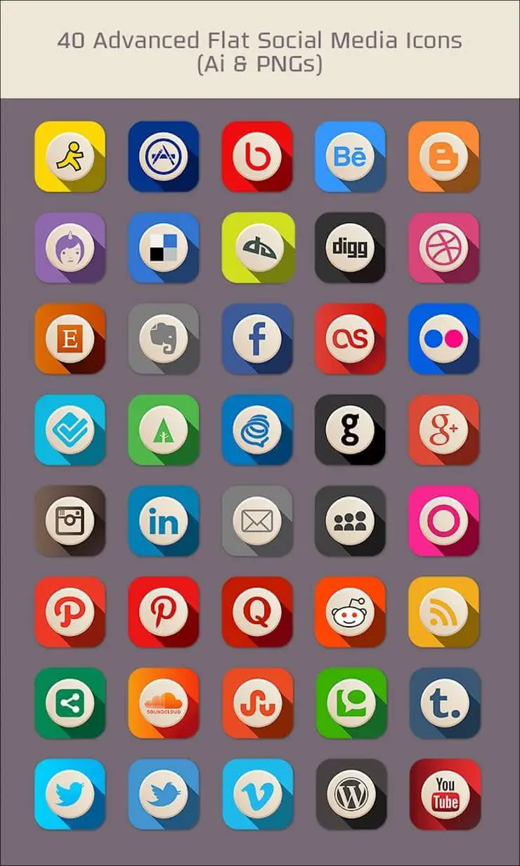 free-advanced-flat-social-media-icons-pngs-vector-file