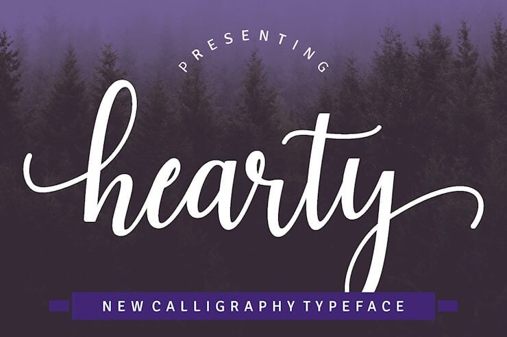 hearty-font