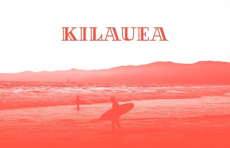 kilauea-free-typeface