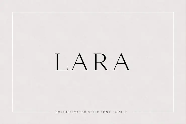 lara-sophisticated-serif-typeface