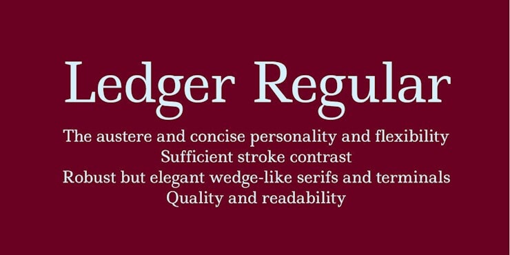 ledger-font