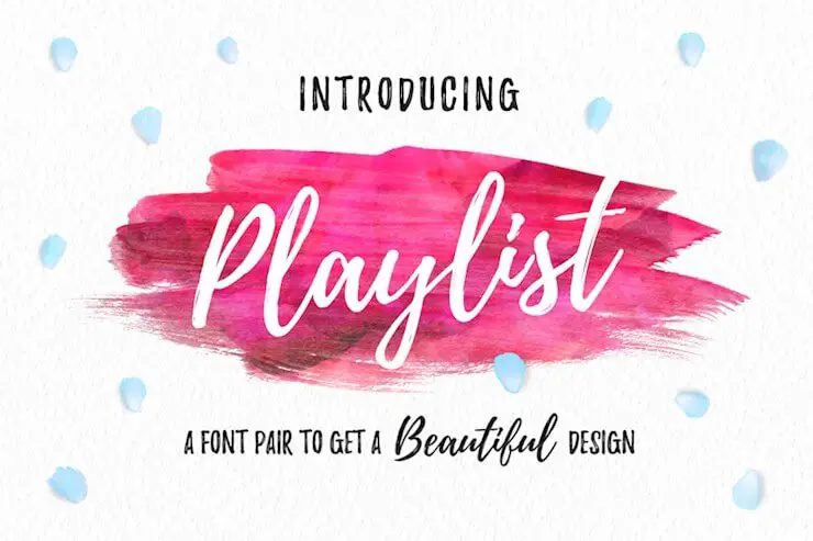 playlist-free-font