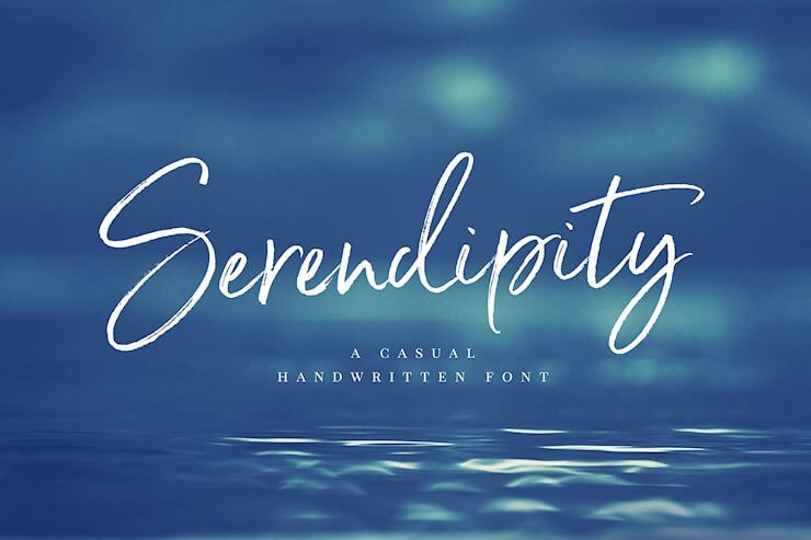 serendipity-handwritten-font