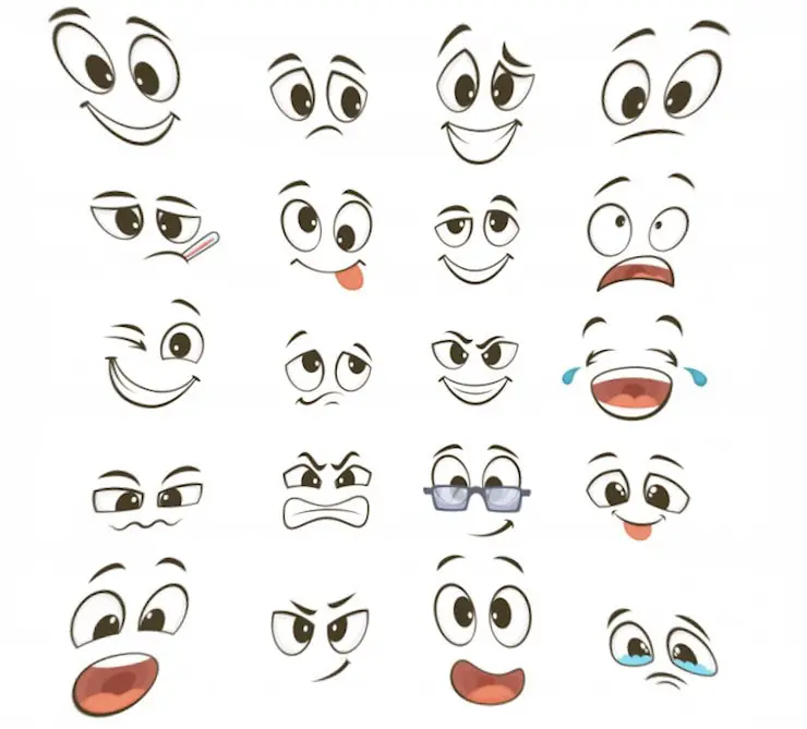 cartoon-happy-faces
