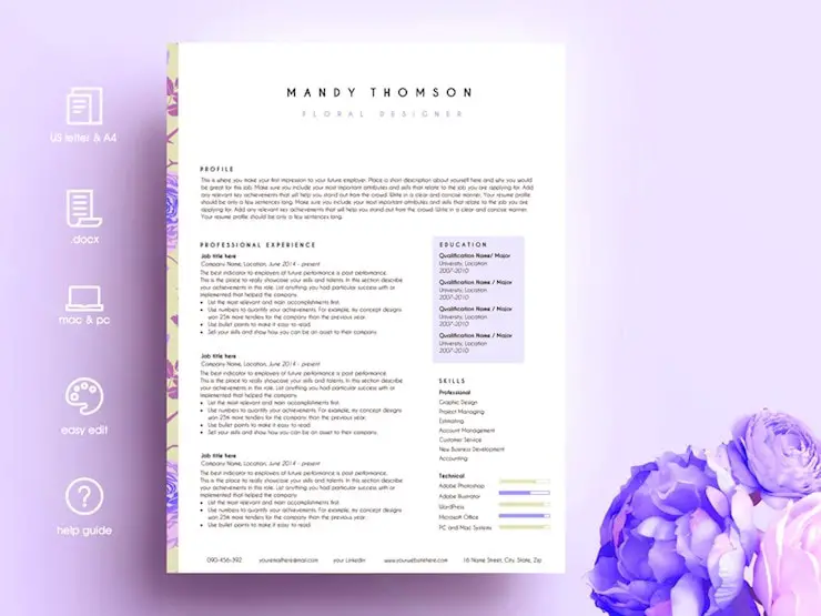 creative-resume-template-word-floral