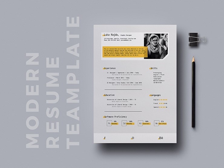 free-modern-resume-template