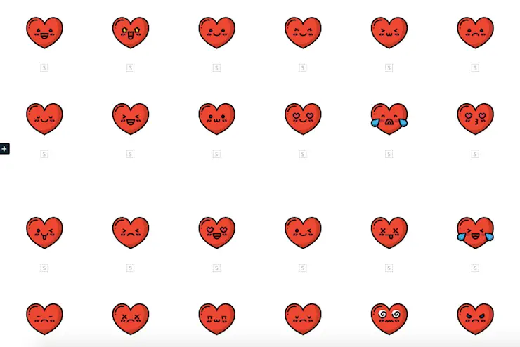 heart-emoticons