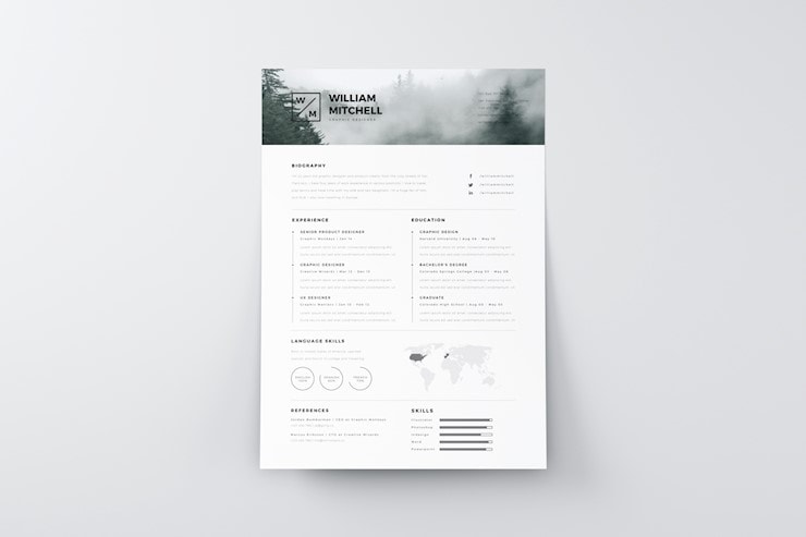 Beautiful Cv Templates from www.hipsthetic.com