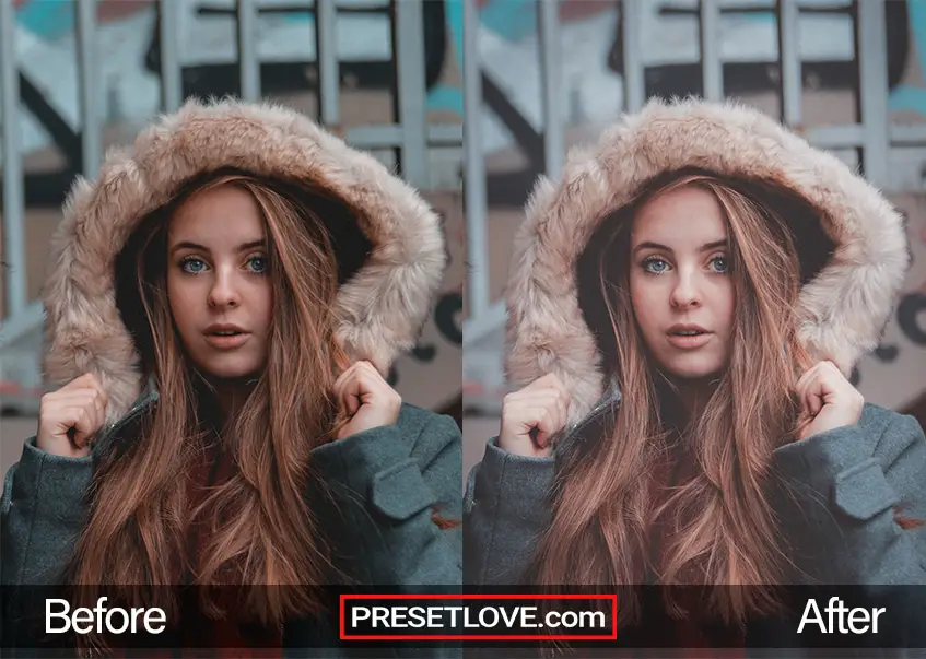 A soft film portrait of a woman wearing a blue coat