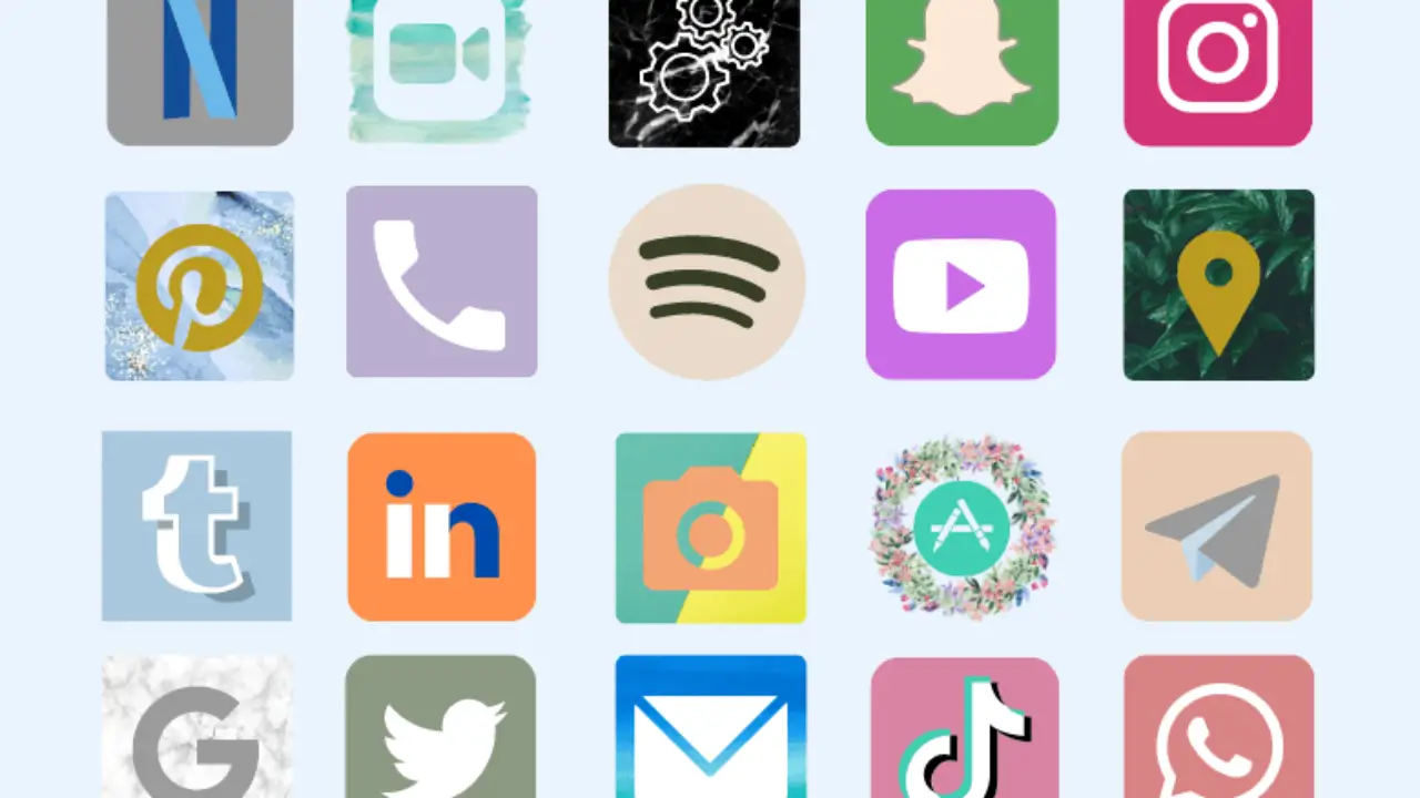 Change The Iphone Icon Aesthetic Instagram Icon Aesthetic Facebook Weather And More Hipsthetic